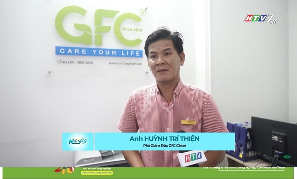 Đài truyền hình đưa sóng về GFC Clean trong chương trình : Nhịp sống trẻ