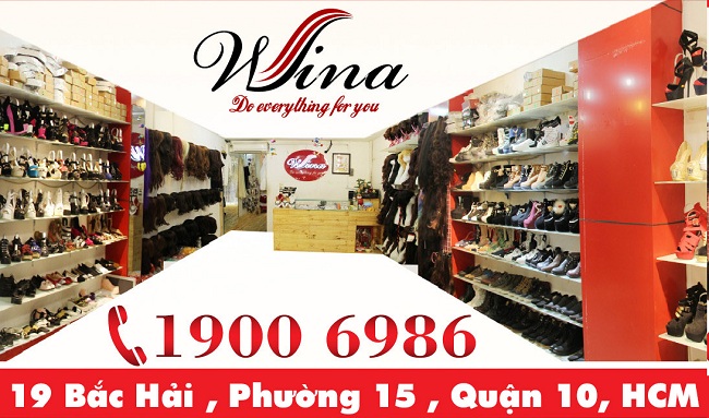 cưa hàng giày nữ Cửa hàng giày dép nữ Wina
