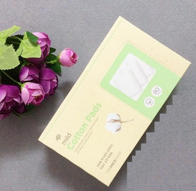 Top 10 loại bông tẩy trắng tốt nhất: Mild Cotton Pads