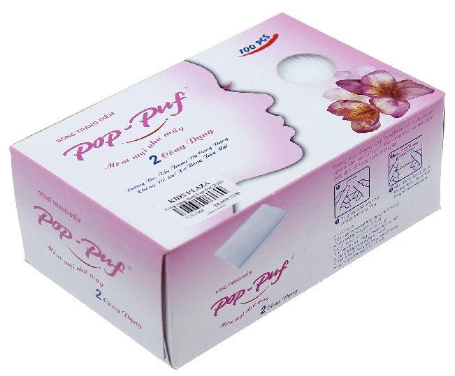 Top 10 loại bông tẩy trắng tốt nhất: Pop Puf