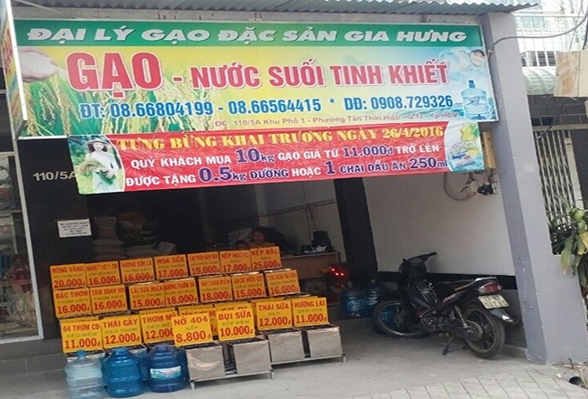 Top 10 cửa hàng bán gạo sạch uy tín tại Tp.HCM: Gia Hưng