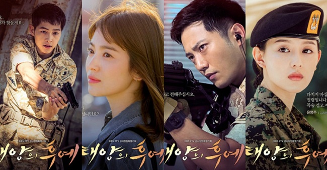 Top 10 những bộ phim Hàn Quốc hay nhất: Hậu duệ mặt trời