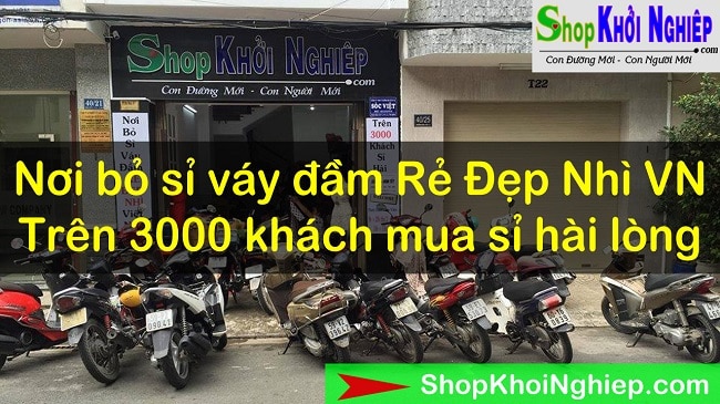Shop Khởi Nghiệp là Top 10 xưởng sỉ quần áo giá rẻ & uy tín tại TP HCM