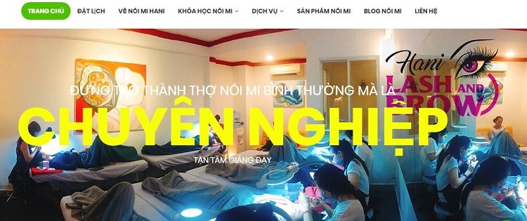 Top 10 địa chỉ nối mi đẹp tự nhiên uy tín nhất ở TPHCM 5 Địa chỉ nối mi uy tín hiệu quả chất lượng cao tại tphcm hani lash brow