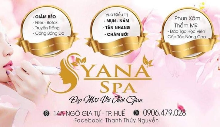 top 10 địa chỉ spa làm đẹp uy tín chất lượng hiệu quả nhất tại huế - yana clinic