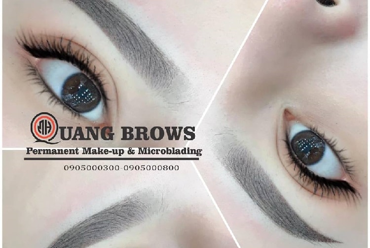 Top 10 địa chỉ phun xăm thẩm mỹ uy tín chất lượng nhất Huế - quang brows