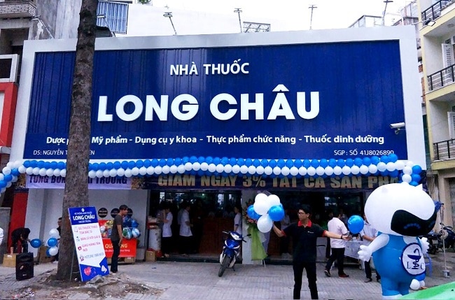 nhà thuốc Long Châu là Top 10 Cửa hàng bán thuốc Tây giá rẻ và uy tín nhất tại TP. Hồ Chí Minh