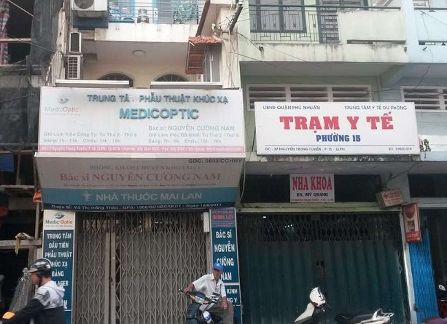 Trung tâm Phẫu thuật khúc xạ Medic Optic là Top 5 địa chỉ mổ mắt cận thị tốt nhất TP. Hồ Chí Minh