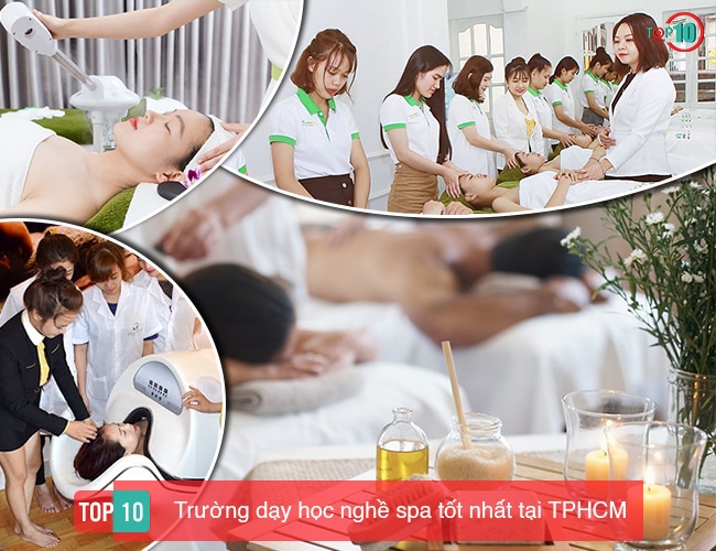 top 10 truong day spa uy tin tai TPHCM