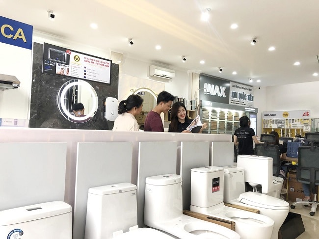 siêu thi thiết bị vệ sinh Kim Quốc