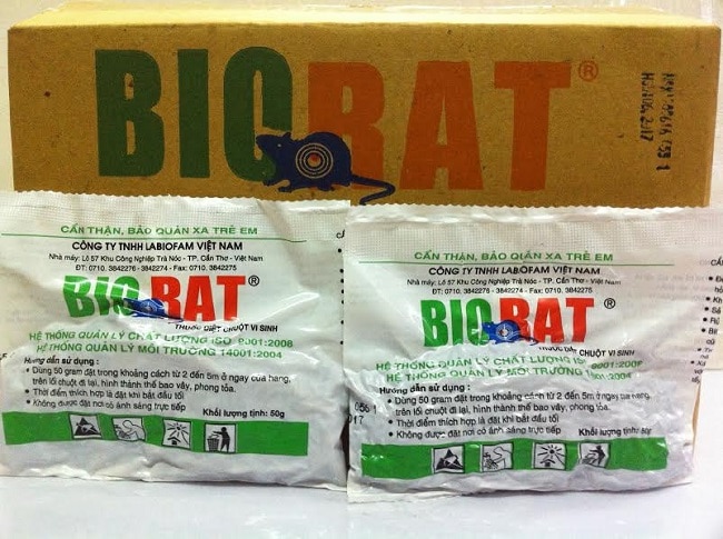 Biorat là Top 10 thuốc diệt chuột tốt nhất hiện nay