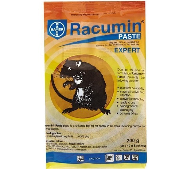 Racumin Paste là Top 10 thuốc diệt chuột tốt nhất hiện nay