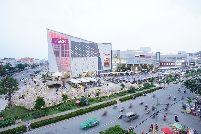 Aeon Mall Bình Tân là Top 10 Trung tâm thương mại ở thành phố Hồ Chí Minh