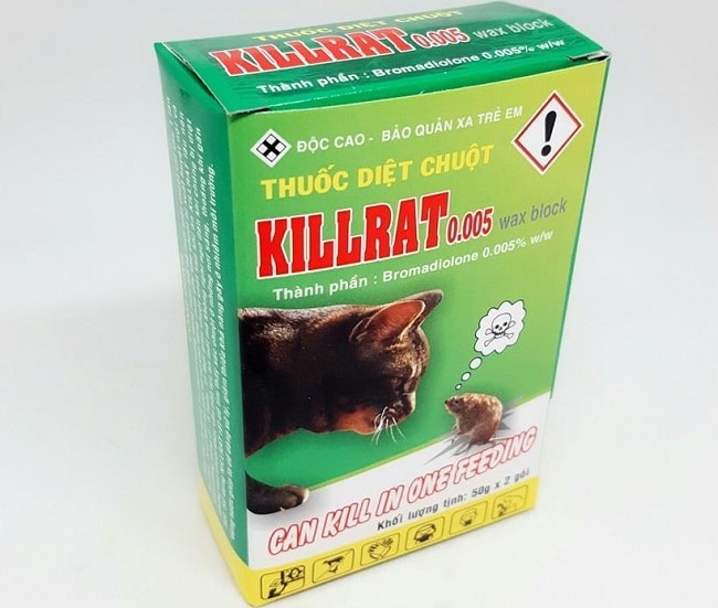 Những điều cần biết về thuốc diệt chuột Killrat - ưu điểm của thuốc diệt chuột Killrat