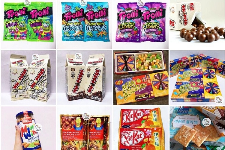 Top cửa hàng bán bánh kẹo ngoại nhập chất lương uy tín nhất tphcm