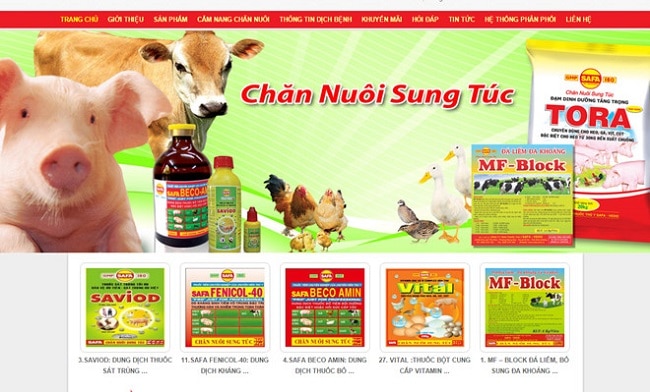 Công ty thuốc thú y Safa - Vedic là Top 10 Công ty cung cấp thuốc thú y uy tín nhất tại Việt Nam