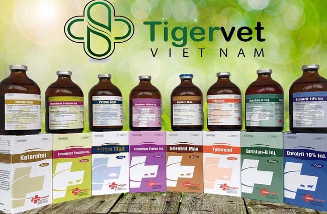 Công ty Tigervet Việt Nam là Top 10 Công ty cung cấp thuốc thú y uy tín nhất tại Việt Nam