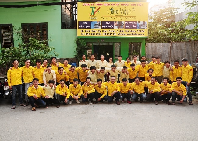 Thợ Việt là Top 10 Dịch vụ sửa chữa điện nước tại nhà tốt nhất tại TP. HCM