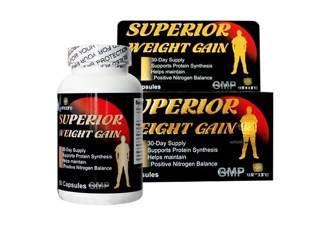 Thuốc tăng cân Superior Weight Gain là Top 10 Loại thuốc tăng cân tốt nhất