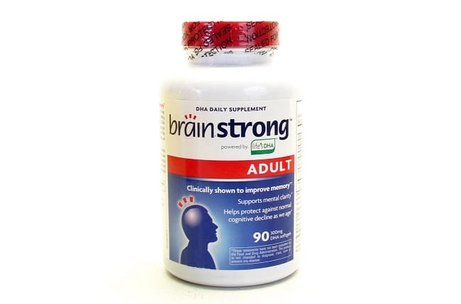 BrainStrong Adult DHA là Top 10 Loại thuốc bổ não cho học sinh tốt nhất hiện nay