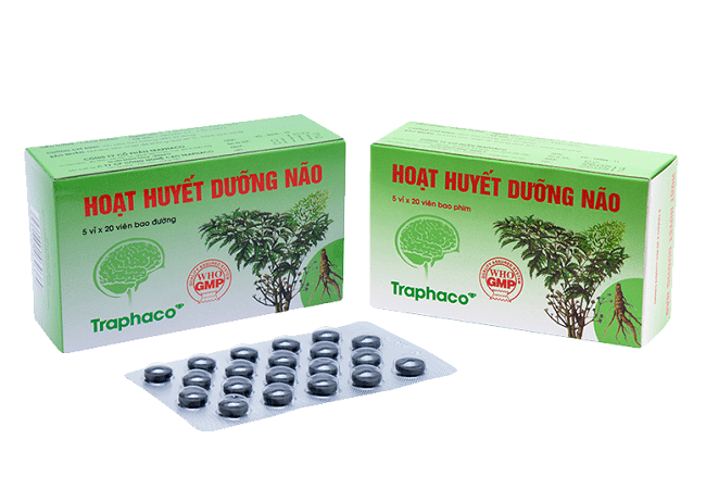 Hoạt huyết dưỡng não là Top 10 Loại thuốc bổ não tăng cường trí nhớ tốt nhất hiện nay