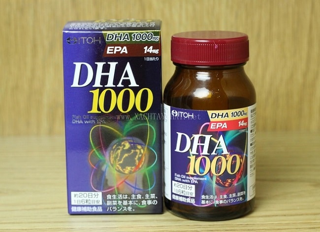 Viên uống bổ não DHA là Top 10 Loại thuốc bổ não tăng cường trí nhớ tốt nhất hiện nay
