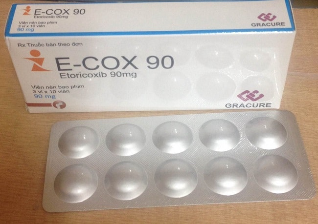 E - cox 90 là Top 10 Loại thuốc hạ sốt dành cho người lớn thông dụng nhất