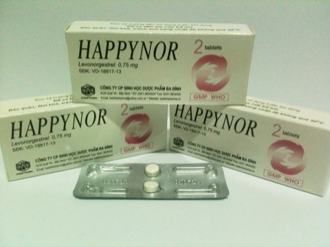 Happynor 0,75 mg là Top 10 Thuốc tránh thai an toàn và hiệu quả nhất cho phụ nữ