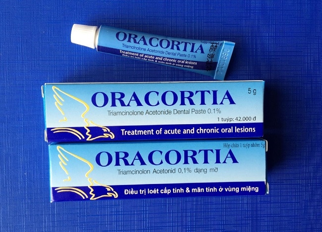 Oracortia là Top 10 Loại thuốc bôi nhiệt miệng hiệu quả nhất hiện nay