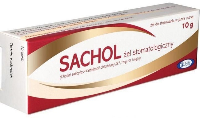 Sachol-gel là Top 10 Loại thuốc bôi nhiệt miệng hiệu quả nhất hiện nay