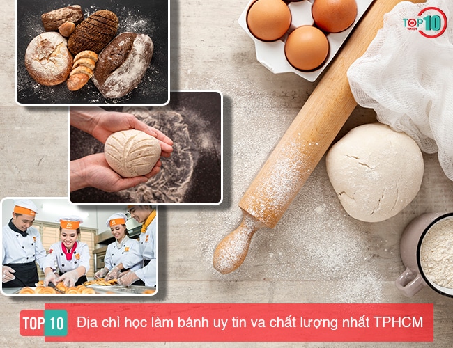 Top 6 nơi dạy học nghề làm bánh ở Tp.HCM uy tín nhất