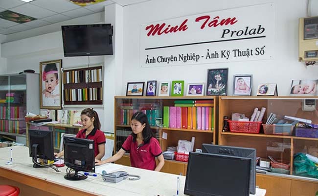 tiệm chụp ảnh thẻ lấy ngay đẹp nhất TPHCM Minh Tam