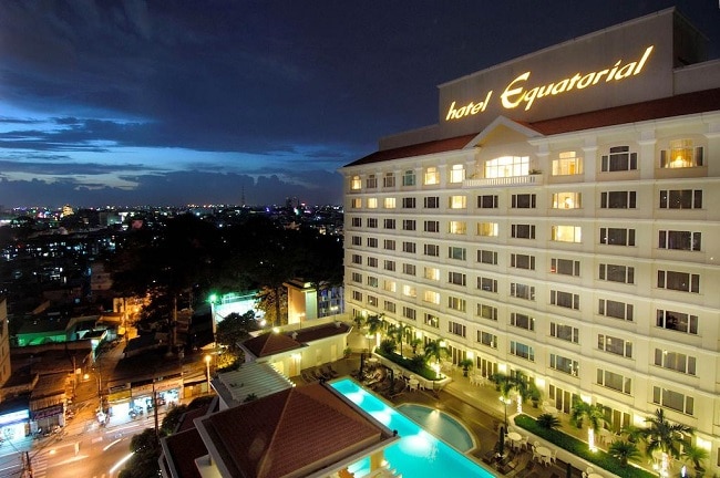 Equatorial là Top 10 Khách sạn 5 sao tốt nhất tại TPHCM