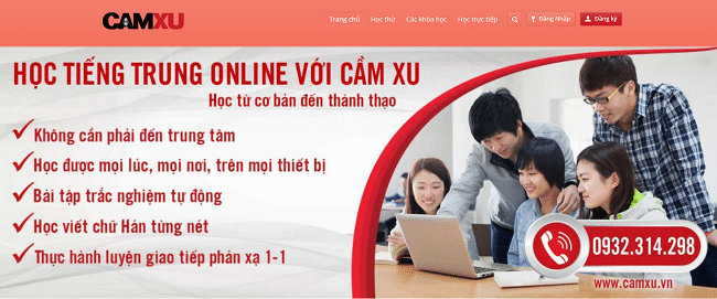 Học tiếng Trung Online hiệu quả