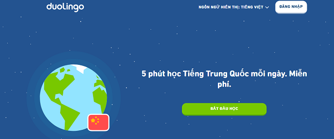 Học tiếng Trung Online tốt nhất