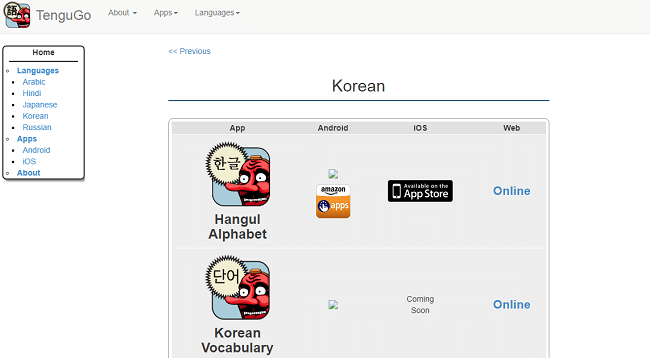Website học tiếng Hàn Online