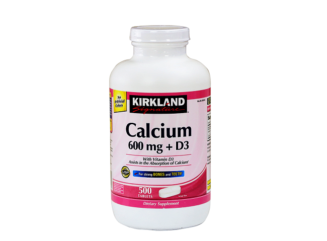 Kirkland Calcium 600mg + D3 là Top 8 viên uống bổ sung canxi tốt nhất hiện nay