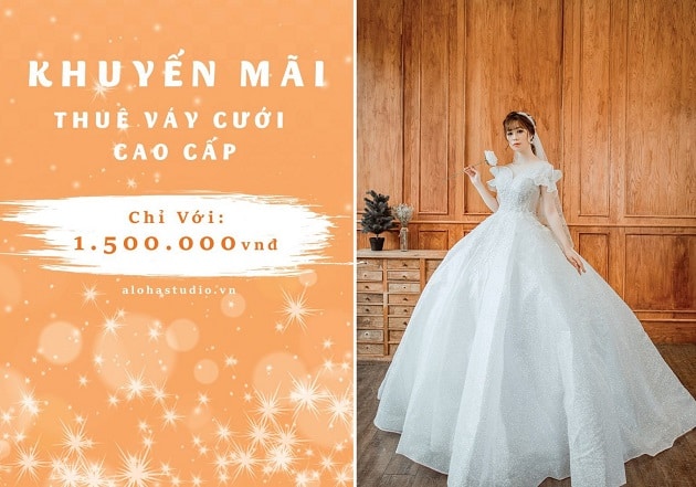 Top 8 cửa hàng áo cưới đẹp và nổi tiếng nhất TPHCM  sakurafashionvn