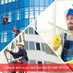 lau kính tòa nhà tphcm
