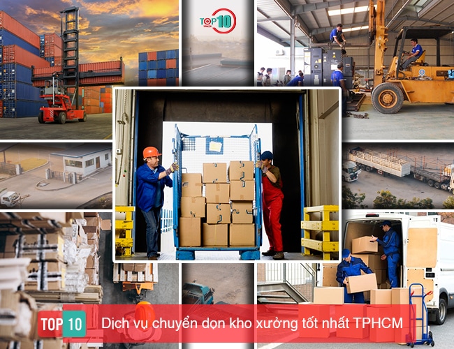 Top 15 dịch vụ chuyển dọn kho xưởng trọn gói uy tín tại Tphcm