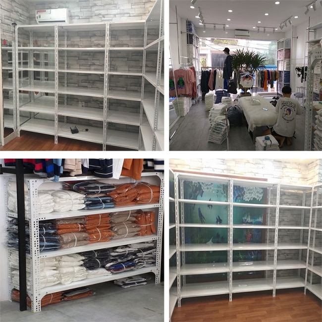 Kệ sắt v lỗ 5 tầng