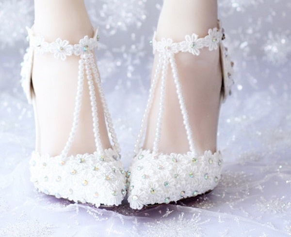 giày cưới cho cô dâu
