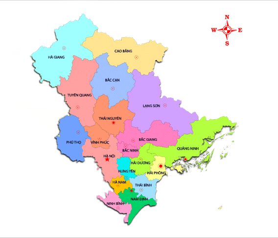 Danh sách 63 tỉnh thành của Việt Nam theo vùng, miền