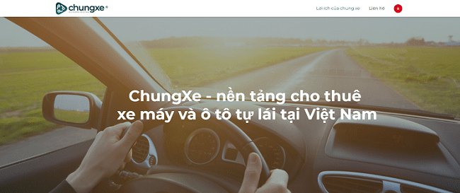 thuê xe tự lái Chungxe.vn