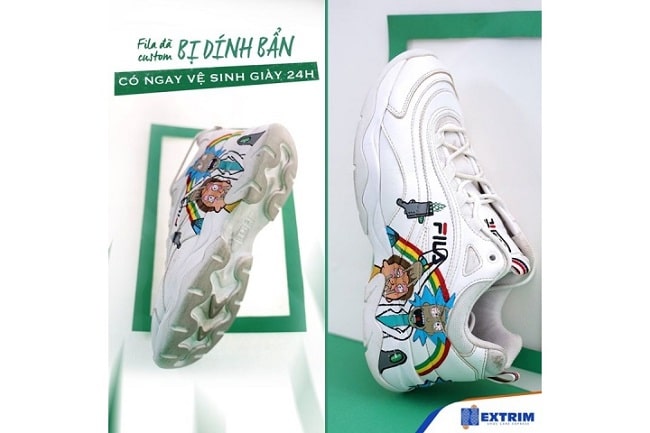 Vệ sinh giày Extrim Sneaker Spa