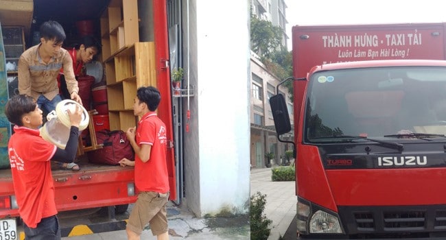 Chuyển nhà trọn gói giá rẻ quận 5 Taxi Tải Thành Hưng