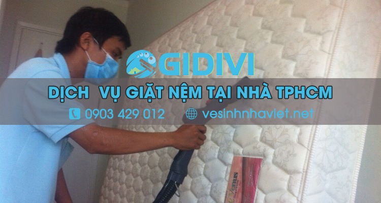 Dịch vụ giặt nệm - Gia Đình Việt