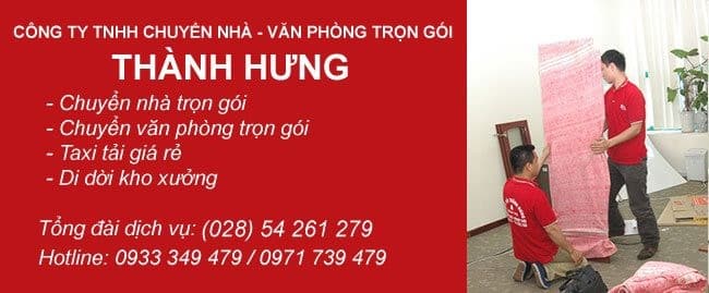 Chuyển văn phòng trọn gói giá rẻ huyện Bình Chánh-Thành Hưng