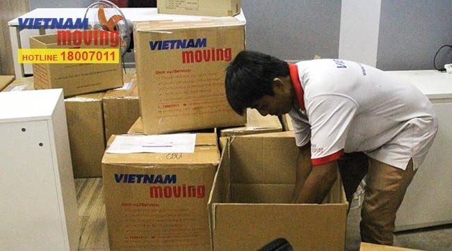 Chuyển văn phòng trọn gói giá rẻ quận 1-Vietnam Moving 