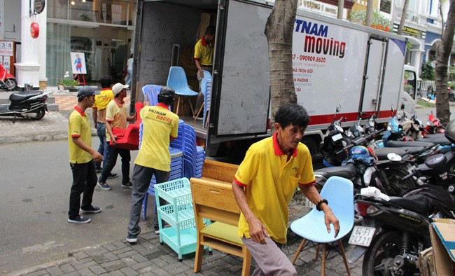 Chuyển văn phòng trọn gói giá rẻ quận 9-Vietnam Moving 